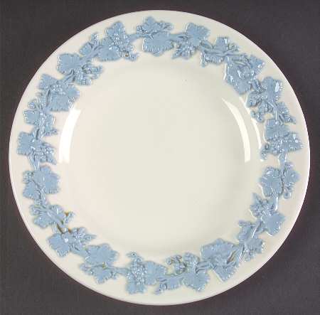 Lavender on Cream Color (Plain) Bread & Butter Plate