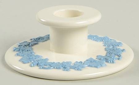 Lavender on Cream Color (Plain) 1" Small Candlestick