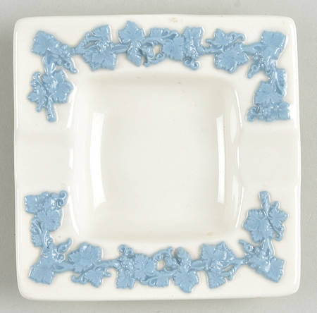 Lavender on Cream Color (Shell Edge) 3" Ashtray