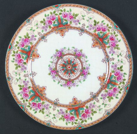 La Morna (Tan Bands, Center Medallion) by Wedgwood