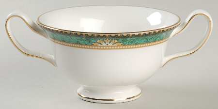 Lambourn Footed Cream Soup Bowl