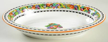 Manilla 11" Oval Vegetable Bowl