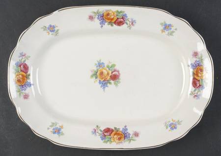 Mary Stuart 12" Oval Serving Platter