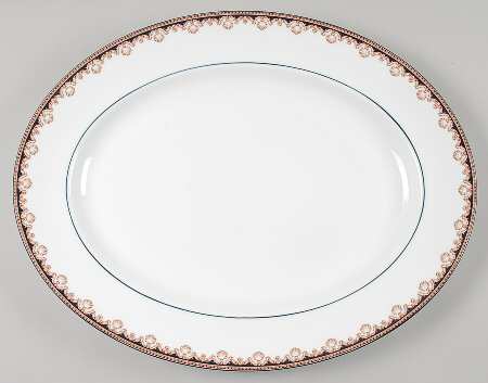 Medici 17" Oval Serving Platter