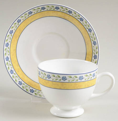 Mistral Footed Cup & Saucer Set by Wedgwood