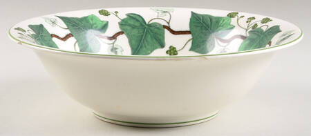 Napoleon Ivy Green (Queen's Ware) 9" Round Vegetable Bowl