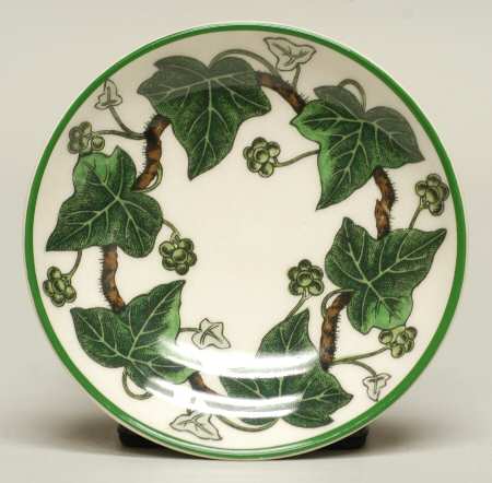 Napoleon Ivy Green (Queen's Ware) Butter Pat