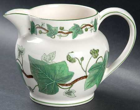 Napoleon Ivy Green (Queen's Ware) 16 Oz Pitcher