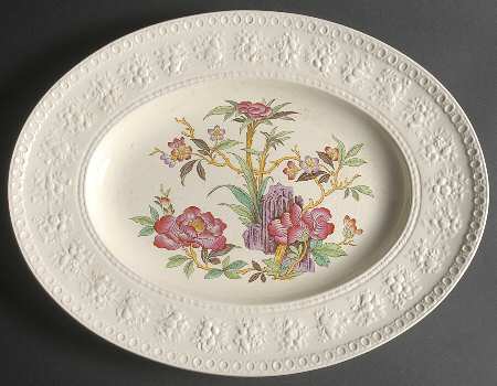 Nankin Wellesley 16" Oval Serving Platter