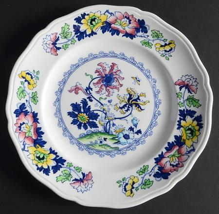 Old Canton Salad Plate