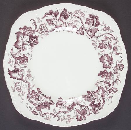 Old Vine Purple Square Salad Plate
