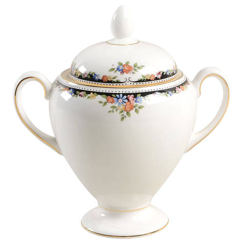 Osborne Globe Shape Sugar Bowl & Lid