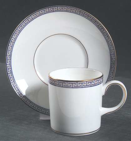 Palatia Can Shape Demitasse Cup and Saucer Set