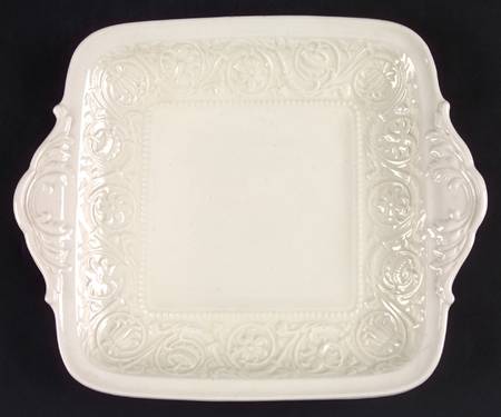 Patrician (Old, 1927-1986) 10" Square Handled Cake Plate