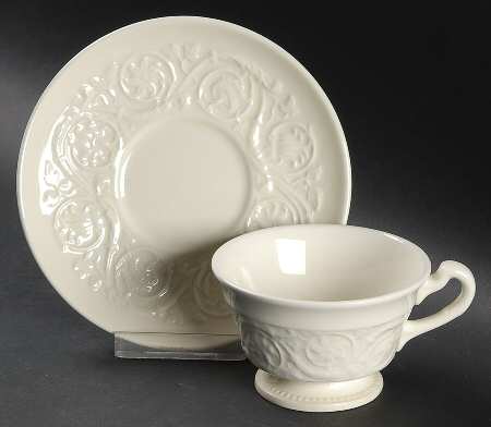 Patrician (Old, 1927-1986) Footed Cup & Saucer Set