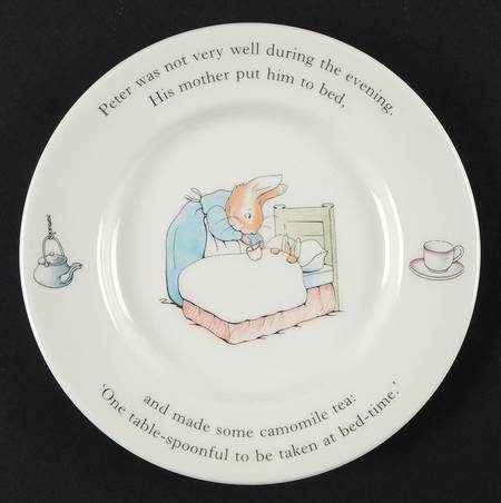 Peter Rabbit Bread & Butter Plate