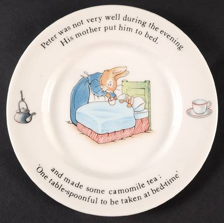 Peter Rabbit Bread & Butter Plate
