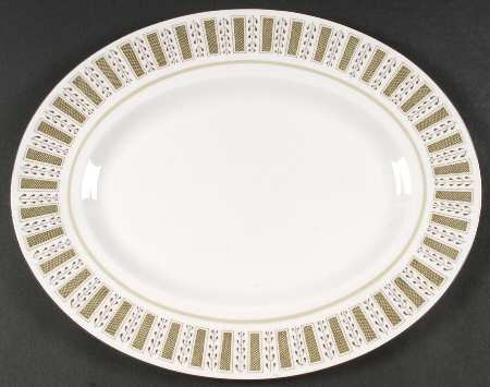 Persia 15" Oval Serving Platter