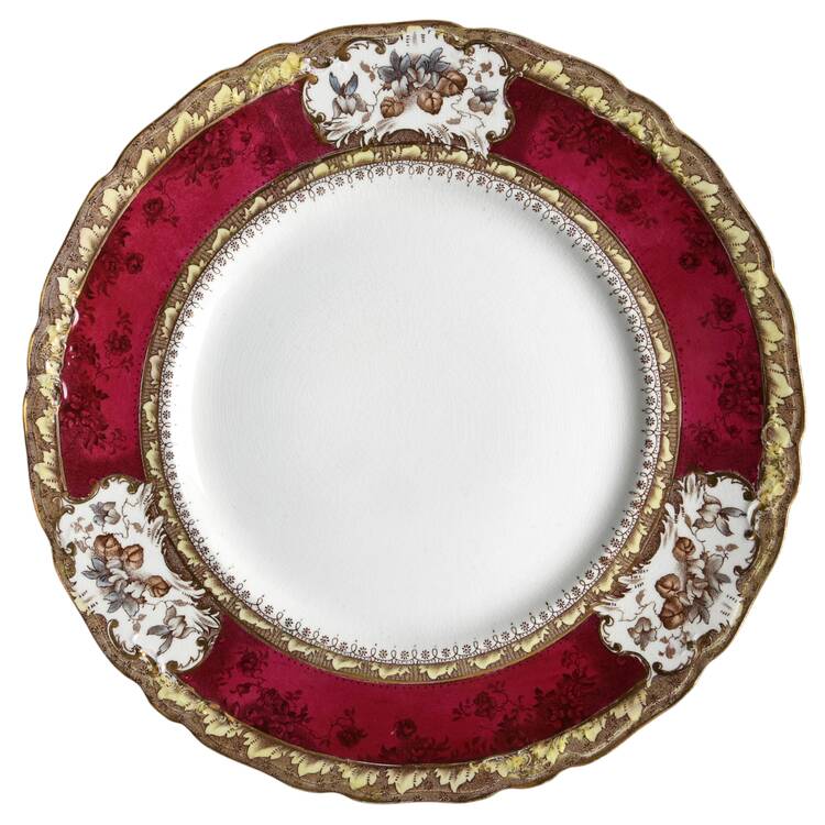 Phoebe Multicolor (Maroon Panels) by Wedgwood