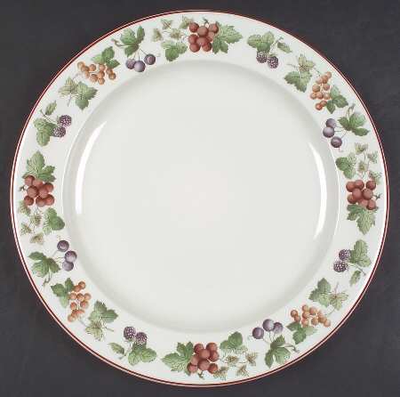Provence Queensware 12" Chop Plate (Round Platter) by Wedgwood