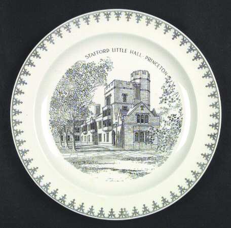 Princeton University Black Dinner Plate