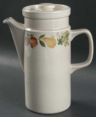 Quince Coffee Pot & Lid