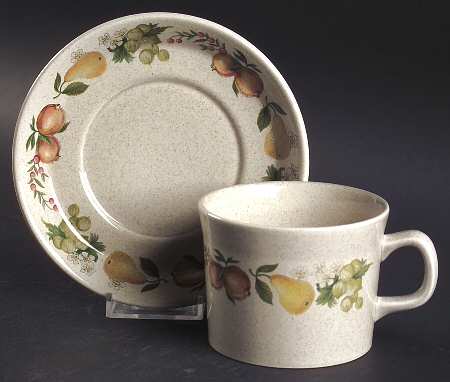 Quince Oversized Cup & Saucer Set