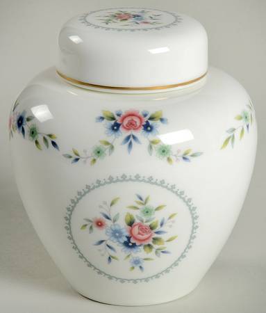 Rosedale 4" Ginger Jar & Lid