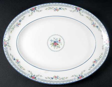 Rosedale 13" Oval Serving Platter