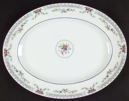 Rosedale 15" Oval Serving Platter