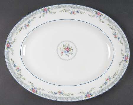 Rosedale 14" Oval Serving Platter