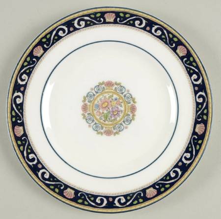 Runnymede Blue Dessert/Pie Plate