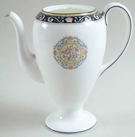 Runnymede Blue Mini Coffee Pot No Lid