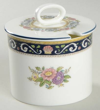 Runnymede Blue Jam/Jelly & Lid