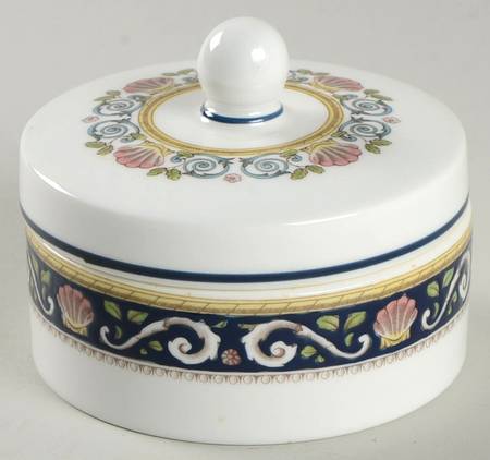 Runnymede Blue Trinket Box & Lid