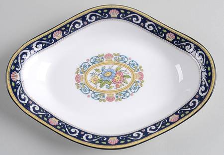 Runnymede Blue Pickle Dish