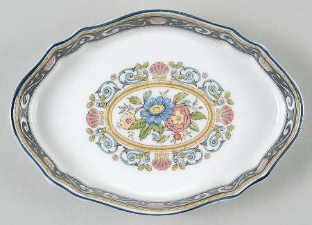 Runnymede Blue Silver Tray