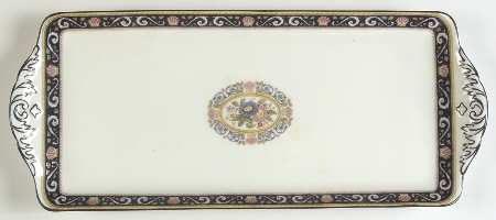 Runnymede Blue Large Sandwich Tray