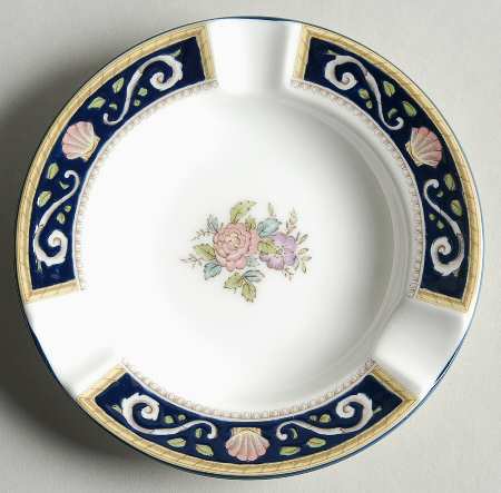 Runnymede Blue 4" Ashtray