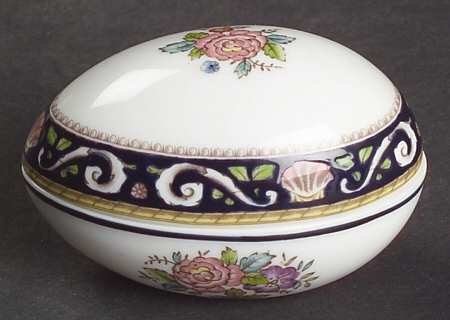 Runnymede Blue Mini Egg Box & Lid