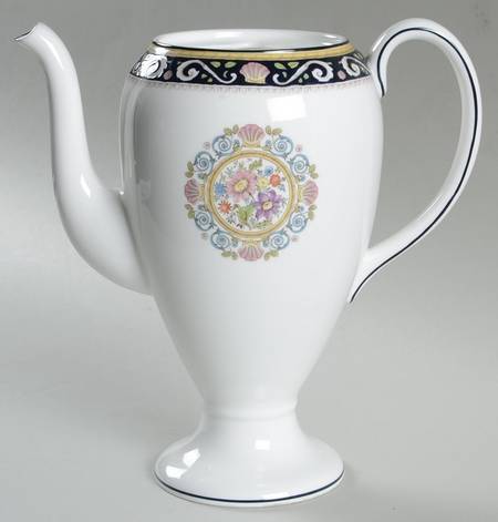 Runnymede Blue Coffee Pot No Lid