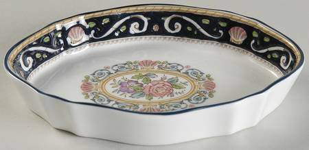 Runnymede Blue Silver Tray