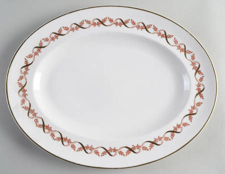 Sandhurst 13" Oval Serving Platter by Wedgwood