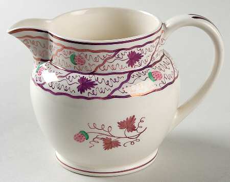 Strawberry Lustre Creamer