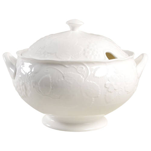 Strawberry & Vine (Bone Or Earthenware) Tureen &  Lid