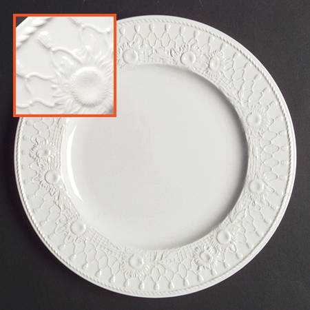 Sunflowers (White Embossed) by Wedgwood
