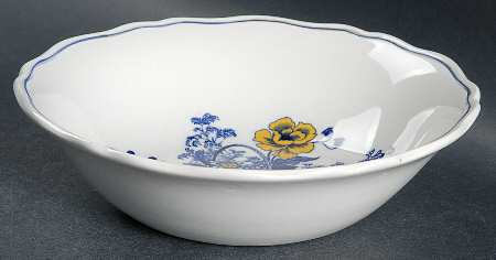 Surrey Blue & Yellow Coupe Cereal Bowl