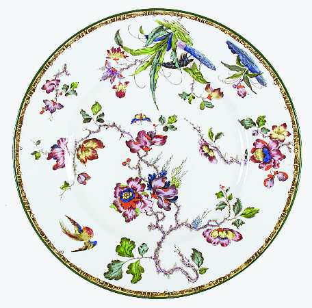 Swallow (Green Trim) by Wedgwood