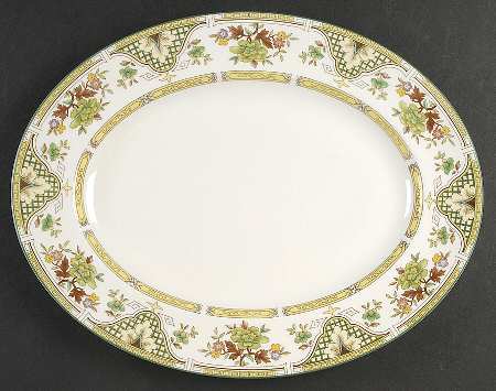 Tamarisk 14" Oval Serving Platter