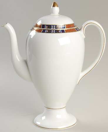 Tapestry Coffee Pot & Lid